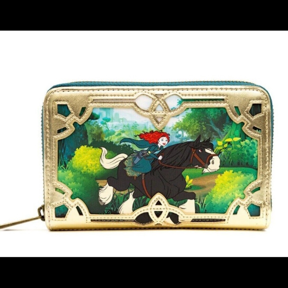 Disney Pixar Loungefly Brave Wallet NWT